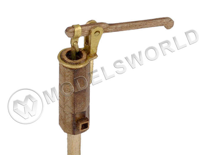 Помпа, дерево, латунь, 4х17 мм, 2 шт - фото 1