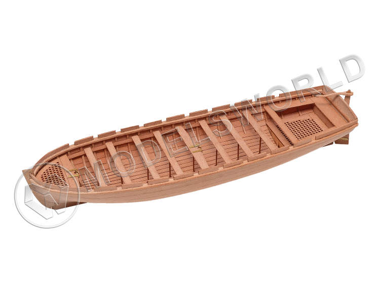 Набор для постройки 20 весельного баркаса. Масштаб 1:100 Набор для постройки 20 весельного баркаса. Масштаб 1:100 - фото 1