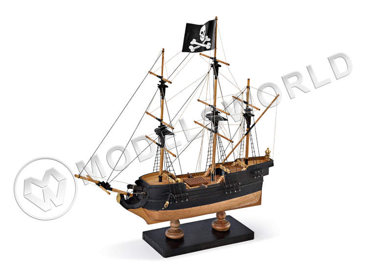 Набор для постройки модели корабля PIRATE SHIP (ПИРАТСКИЙ КОРАБЛЬ). Масштаб 1:135 - фото 1