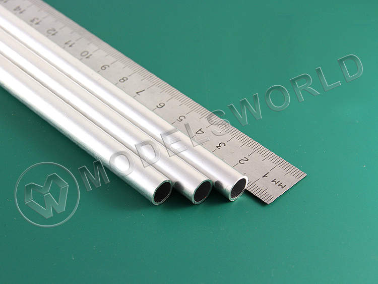 Алюминиевая трубка 9.5х0.88 мм, 1 шт - фото 1