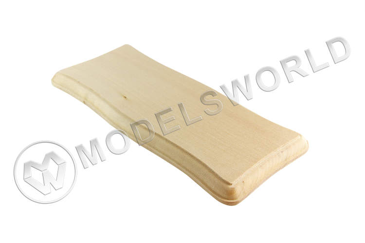 Основание фигурное 210х90 мм, липа - фото 1