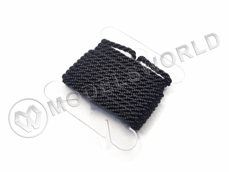 Снасть такелажная, трехпрядная, диаметр 1.7 мм, нить Tera 5, цвет 000, длина 1.2 м - фото 1