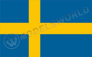 Шведы флаг. Размер 30х18 мм