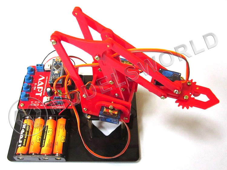 Конструктор - робот манипулятор. Механическая рука. - фото 1