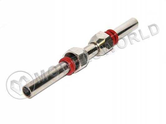 Переходник гайка 1/8"-трубка-гайка-1/8"