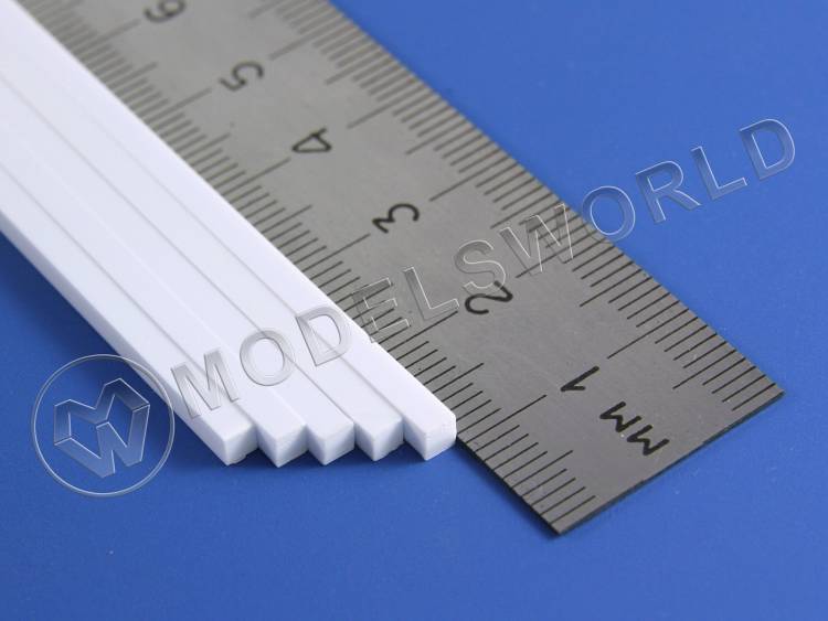 Полоска пластиковая 2.5х2.5 мм, 8 шт - фото 1