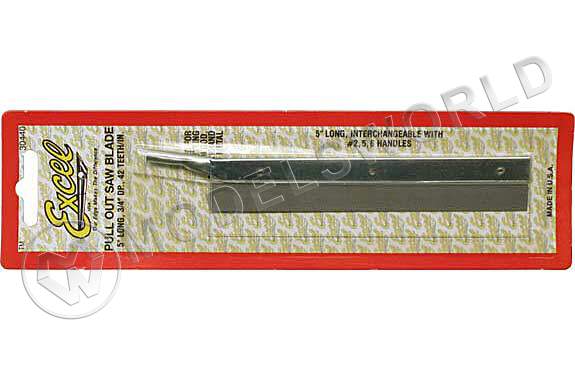 Пилка узкая Excel, 42 зубца/дюйм (16.5 зубцов/см) - фото 1