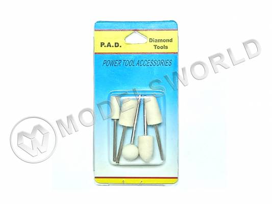 Набор войлочных насадок, 5 шт