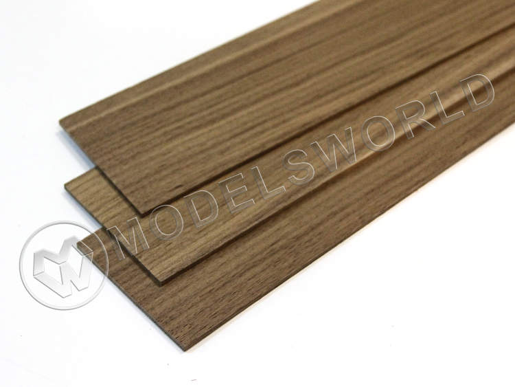 Плашка 2x50x500, орех Плашка 2x50x500, орех - фото 1