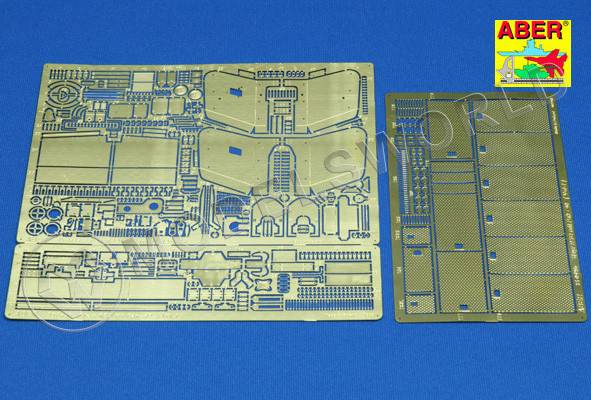Фототравление для Steyr RSO mit Pak.40 Vol.1 (basic set). Масштаб 1:35 - фото 1