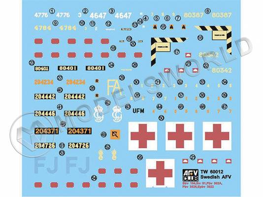 Декаль Центурион. Масштаб 1:35