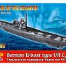 Склеиваемая пластиковая модель Германская подводная лодка типа VIIC/41 PROFI SET. Масштаб 1:350
