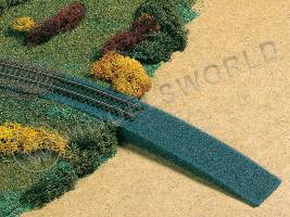 Подъем для моста (поролон).  Масштаб HO/TT/N