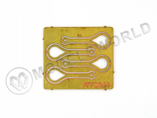 Вант-путенсы штанга, латунь, 3.5 мм, 4 шт