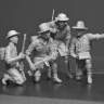 Фигуры Гуркхские стрелки (1944), (4 фигуры). Масштаб 1:35