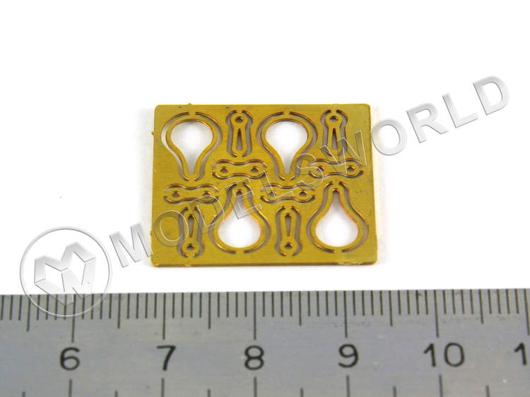 Вант-путенсы цепь, 5 мм, латунь, 4 шт Вант-путенсы цепь, 5 мм, латунь, 4 шт - фото 1