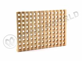 Заготовка для трюмных решеток. Ячейка 3х3 мм. Размеры 75х60х5.5 мм
