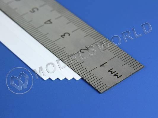 Полоска пластиковая 0.38х2.0 мм, 10 шт