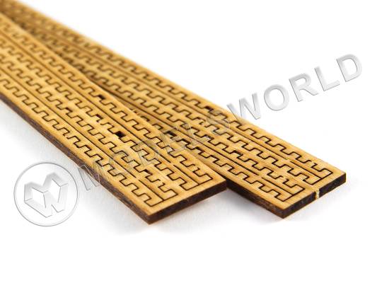 Рейки для решеток, бук, 300х2 мм, 4 шт