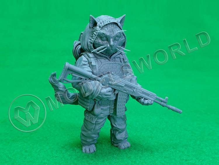 Фигура "Кошачий спецназ: Василий". Масштаб 1:12 - фото 1