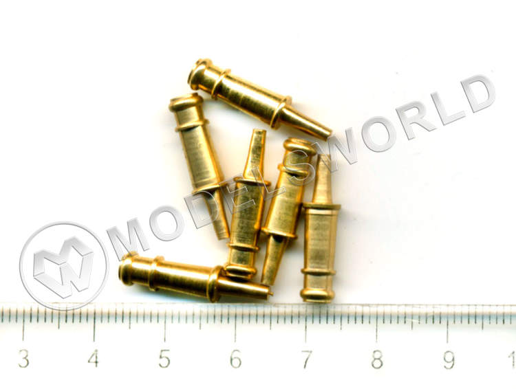 Макет пушки, латунь, 15 мм, 2 шт - фото 1