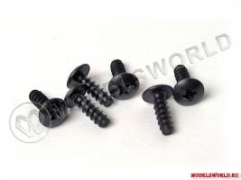 Винт 4*13, 6 шт, Round head tapping screw.