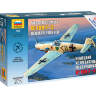 Склеиваемая пластиковая модель Немецкий истребитель Мессершмитт BF-109F2. Масштаб 1:72