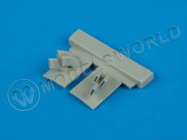 Конверсионный набор для модели F4U-2 выхлопная труба для ночной версии, Tamiya. Масштаб 1:48