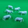 Набор фигурок "коровы", 6 шт. Масштаб 1:72