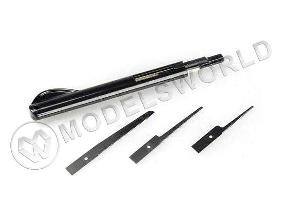 Мини пила Master Tools с 3 лезвиями - фото 1