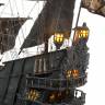 Набор для постройки модели корабля FLYING DUTCHMAN (ЛЕТУЧИЙ ГОЛЛАНДЕЦ) с подсветкой и основанием. Масштаб 1:50
