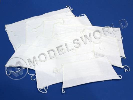 Комплект парусов для модели корабля HMS UNICORN (SM11). Масштаб 1:75