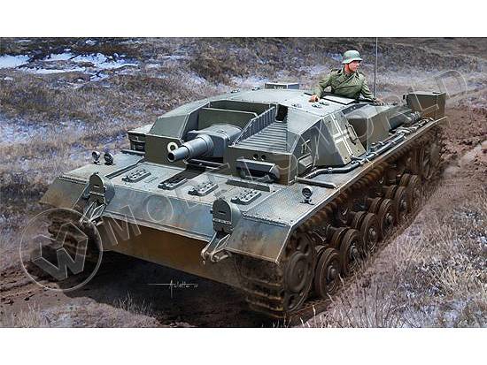 Склеиваемая пластиковая модель Немецкая САУ StuG.III Ausf.A. Масштаб 1:72 Склеиваемая пластиковая модель Немецкая САУ StuG.III Ausf.A. Масштаб 1:72 - фото 1