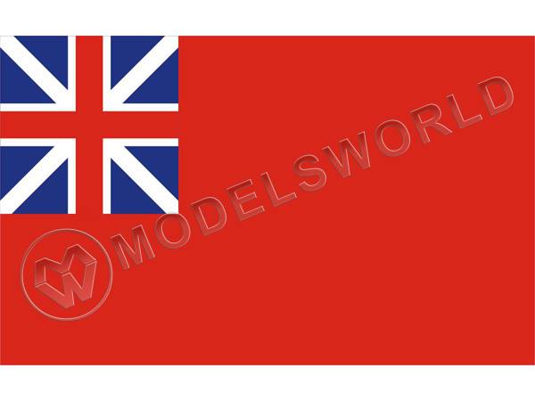 Британия на красном английском флаг. Размер 34х22 мм - фото 1