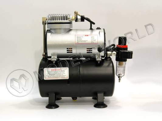 Компрессор JAS 1203 с регулятором давления, автоматика, ресивер