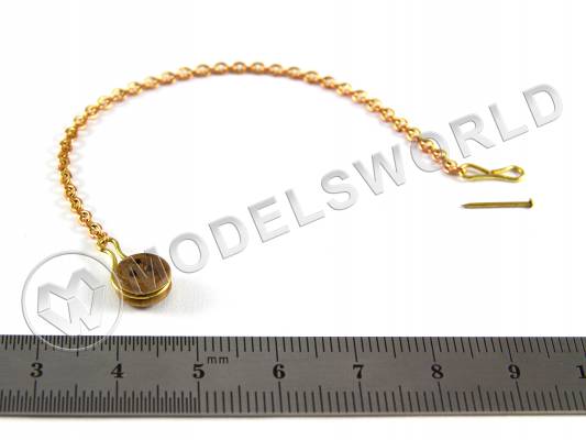 Вант-путенс цепной с юферсом, 7 мм, 1 шт