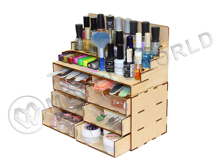 Модуль-органайзер с полочками. Собранный - фото 1