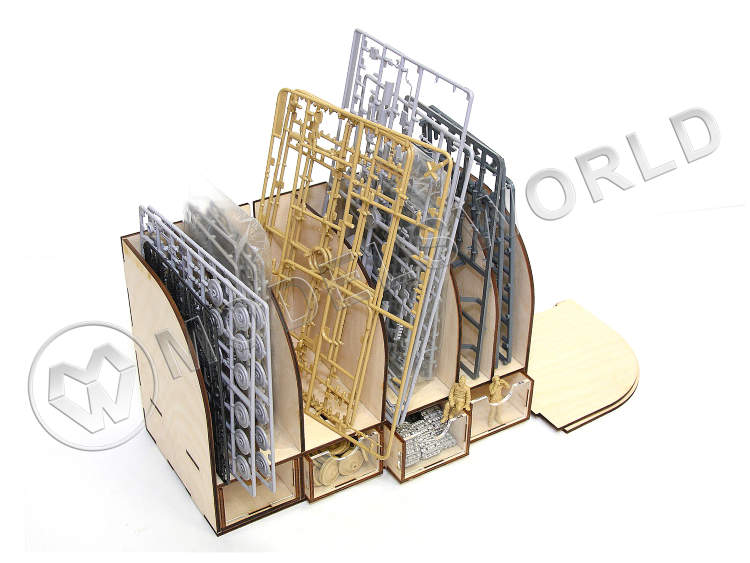 Модуль-органайзер для литников с ящиками - фото 1