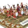 Готовая модель, миниатюра "Пехота Карфагена" 19 фигур в масштабе 1:72