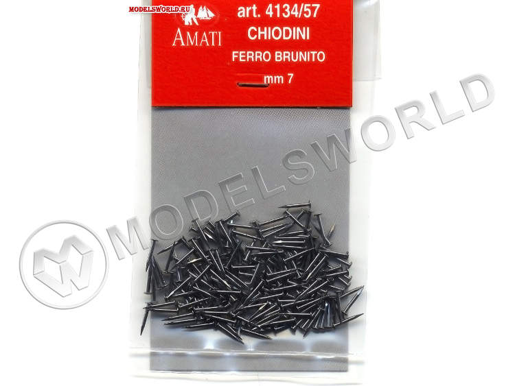 Гвоздь черненый, сталь, 7 мм, 200 шт Гвоздь черненый, сталь, 7 мм, 200 шт - фото 1