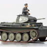 Склеиваемая пластиковая модель Немецкий лёгкий танк Pz.Kpfw.II Ausf.D. Масштаб 1:35