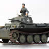 Склеиваемая пластиковая модель Немецкий лёгкий танк Pz.Kpfw.II Ausf.D. Масштаб 1:35