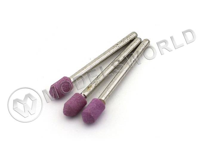 Насадка шлифовальная, оксид алюминия, пуля, 8х15 мм, 3 шт - фото 1