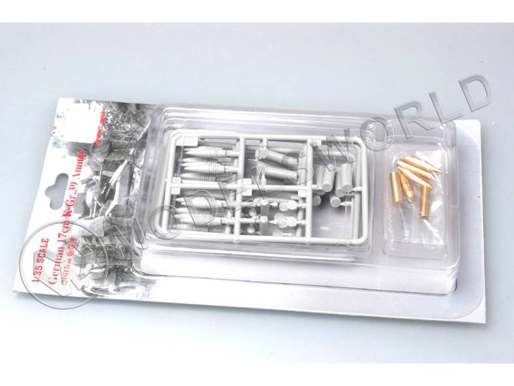 Немецкие 17 см боеприпасы K Gr.39. Масштаб 1:35 - фото 1