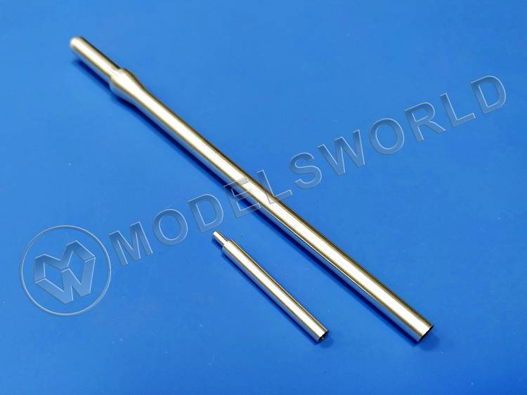 Металлические стволы  для немецкого танка "Маус", комплект из 2 шт. Масштаб 1:35 - фото 1