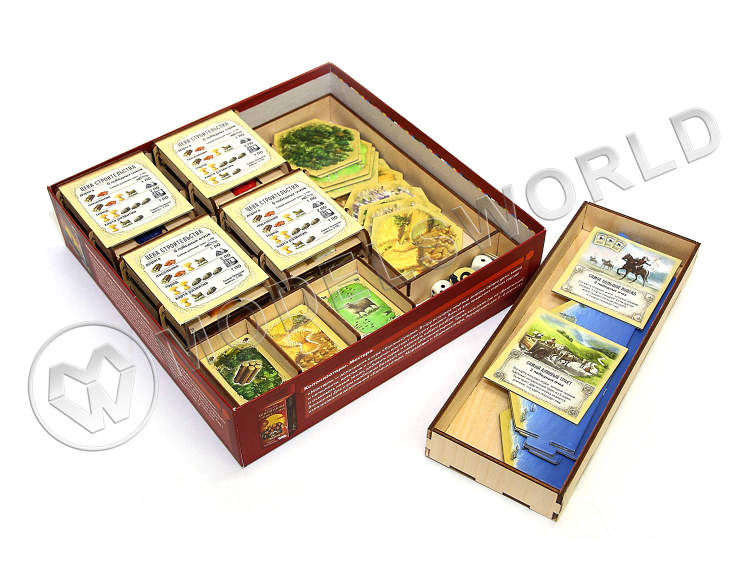 Органайзер для настольной игры Колонизаторы (Die SIEDLER von KATAN) - фото 1