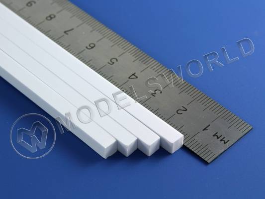 Полоска пластиковая 4.8х4.8 мм, 4 шт