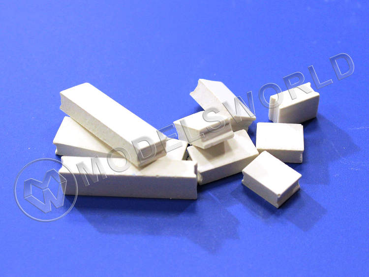 Блоки ФБС-600, по 5 шт. Масштаб 1:100 - фото 1