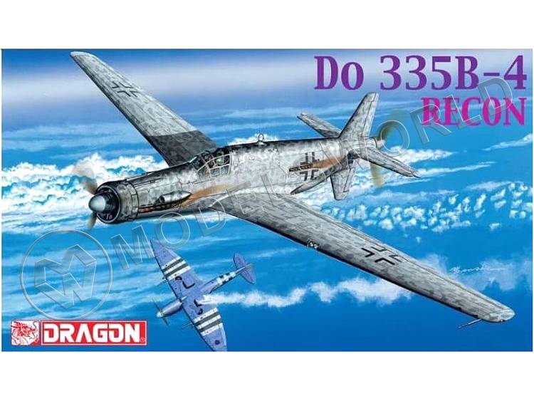 Склеиваемая пластиковая модель Немецкий истребитель Do 335B-4 Recon. Масштаб 1:72 Склеиваемая пластиковая модель Немецкий истребитель Do 335B-4 Recon. Масштаб 1:72 - фото 1