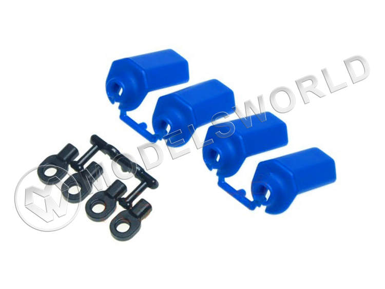 Стопора пружин амортизатора с защитными щитками (синие) - фото 1